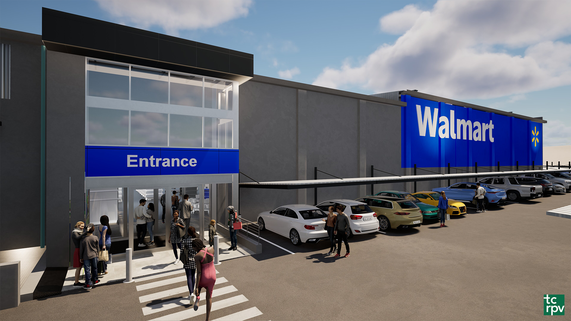 Walmart Render